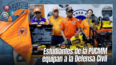 Defensa Civil De Santiago Recibe Donación De Más De RD$1 Millón En Equipos Especializados