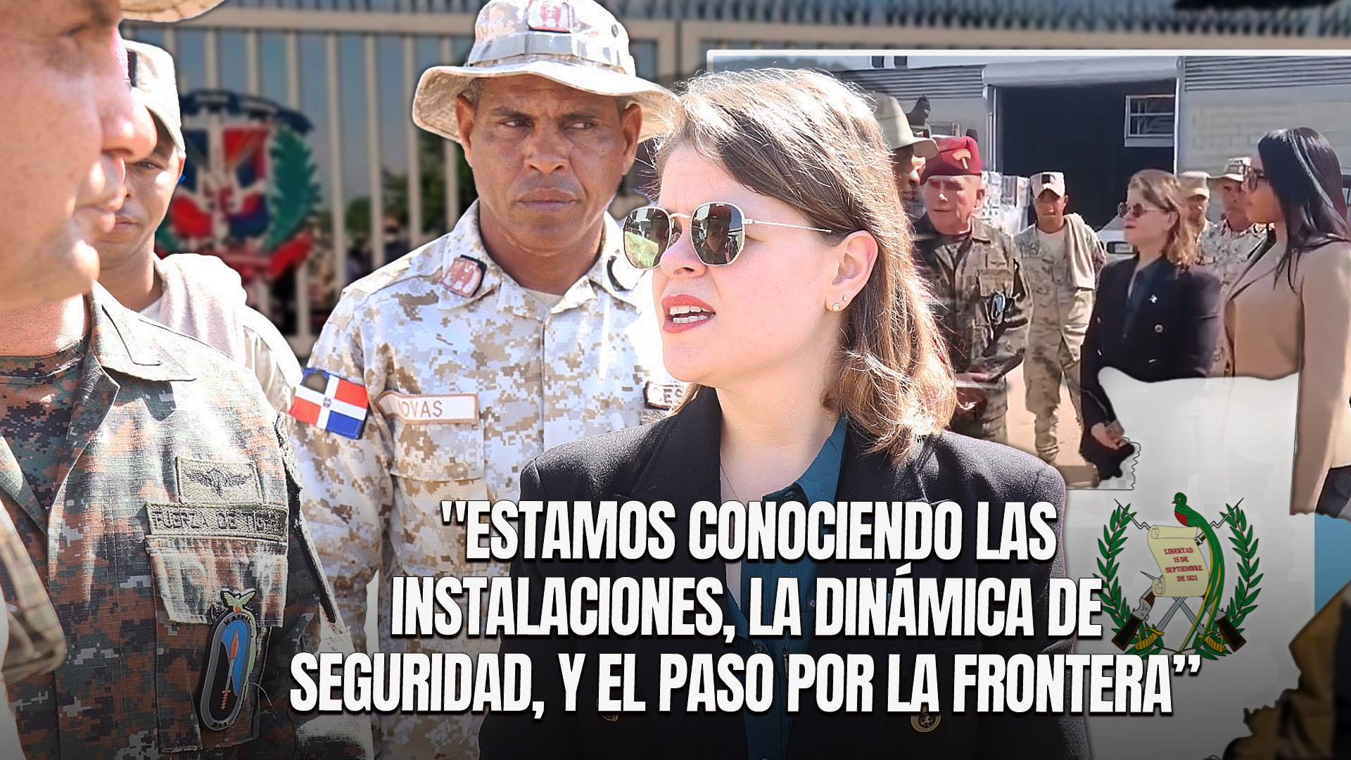 Representantes Diplomáticos De Guatemala Visitan La Frontera De Dajabón Para Evaluar Seguridad