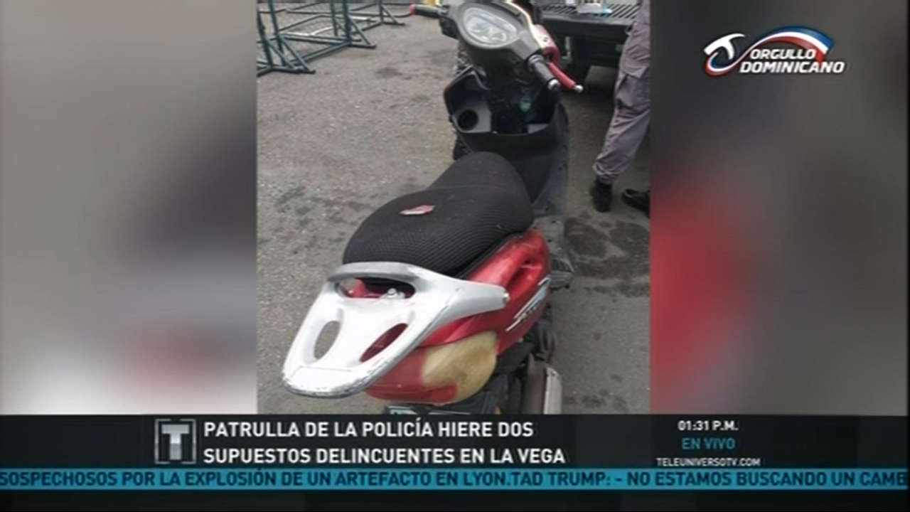 La PN En La Vega Hieren A Dos Supuestos Delincuentes