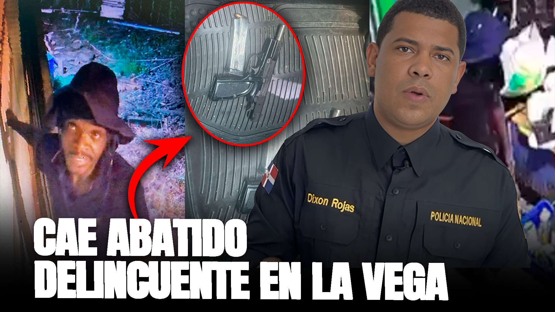 Reconocido Delincuente Cae Abatido Tras Enfrentar Patrulla Policial En La Vega
