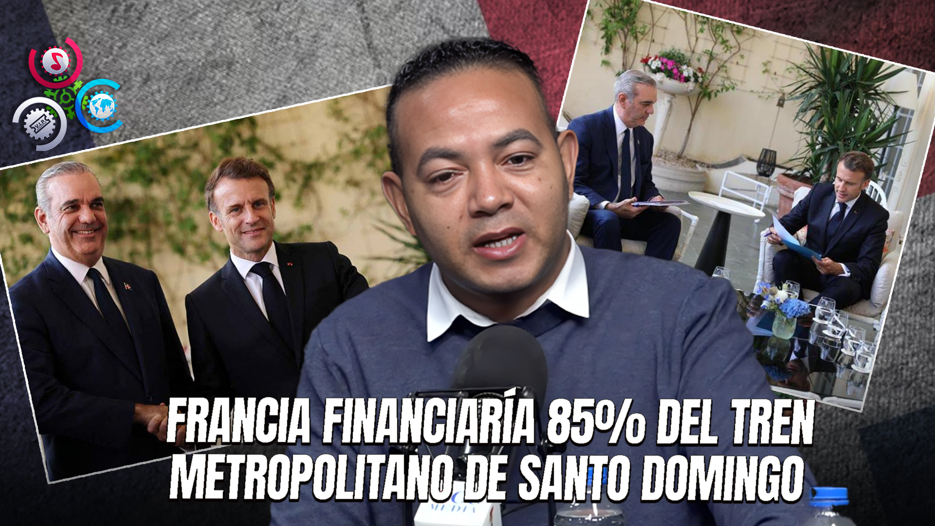 Delvis Santos Sobre Financiamiento De Presidente Francés En RD: “Un Paso Clave Para Transformar El Tránsito Dominicano”