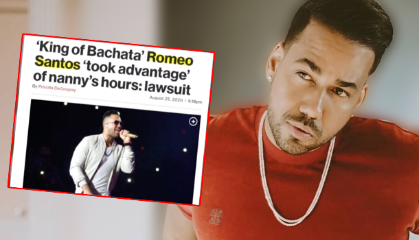 Romeo Santos Enfrenta Demanda De Exniñera De Su Hijo