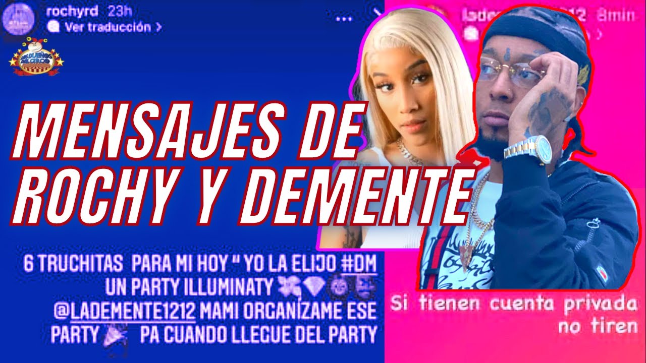 Viejos Mensajes De Rochy Pidiendo TRUCHITAS Para Un Party; Demente Era Encargada