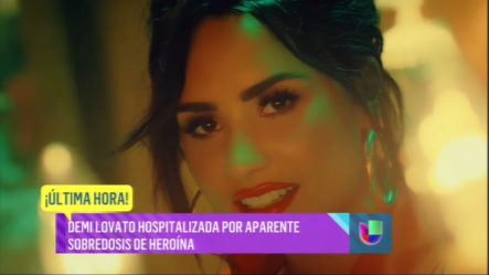 Hospitalizan De Emergencia A La Cantante Demi Lovato Por Sobredosis De Heroína