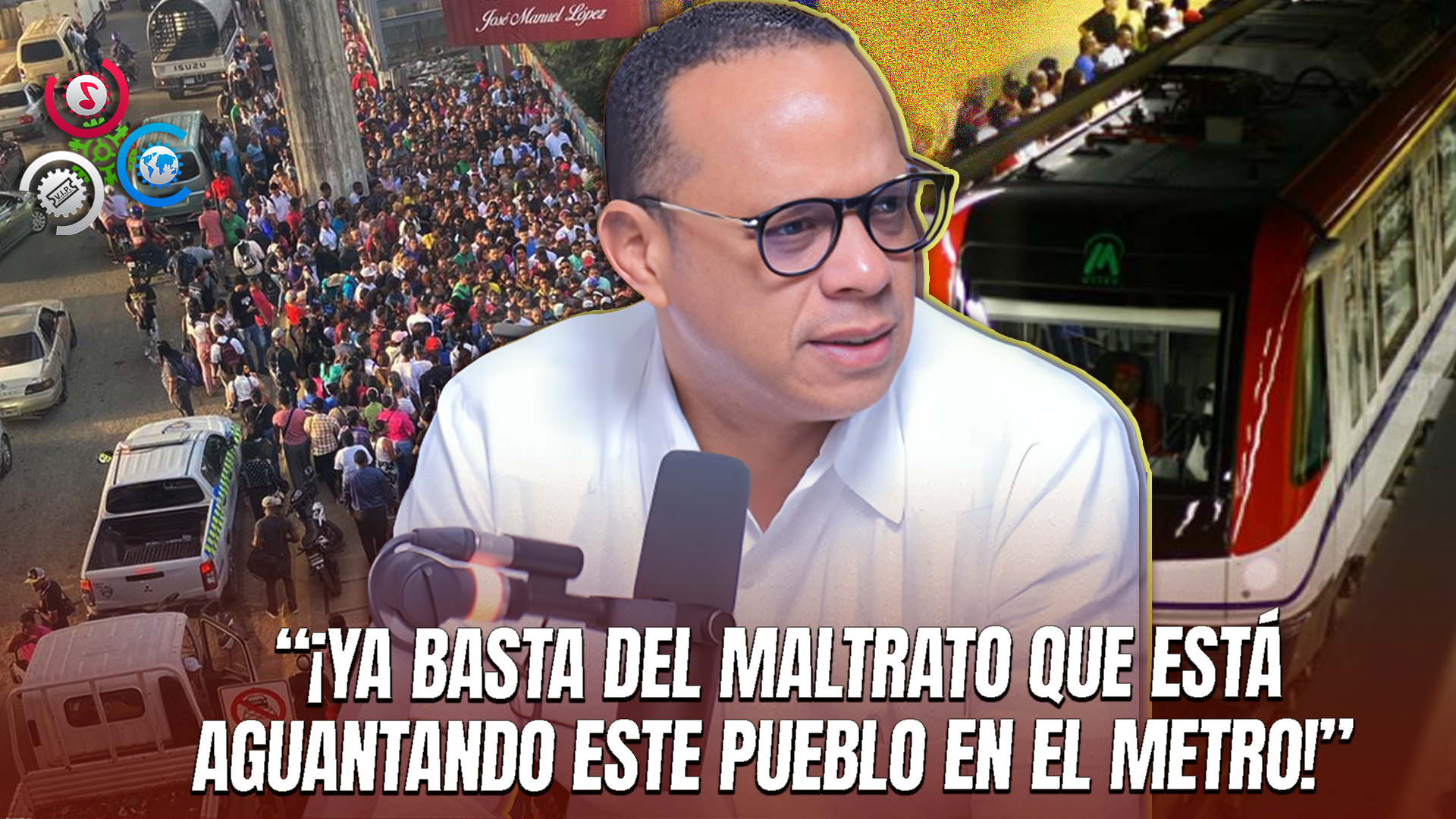 Metro De Santo Domingo En Condiciones Caóticas; “Parece Un Mitin”