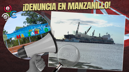 ¡PIDEN INTERVENCIÓN URGENTE! Por Polvillo De Clinker En Puerto De Manzanillo
