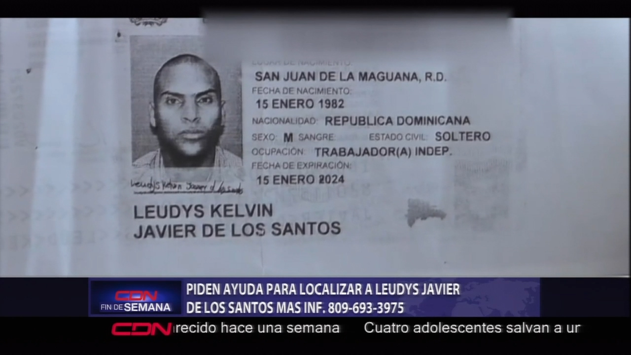 Mujer De San Juan De La Maguana Denuncia Su Esposo Se Encuentra Desaparecido Y Pide Ayuda Para Dar Con Su Paradero