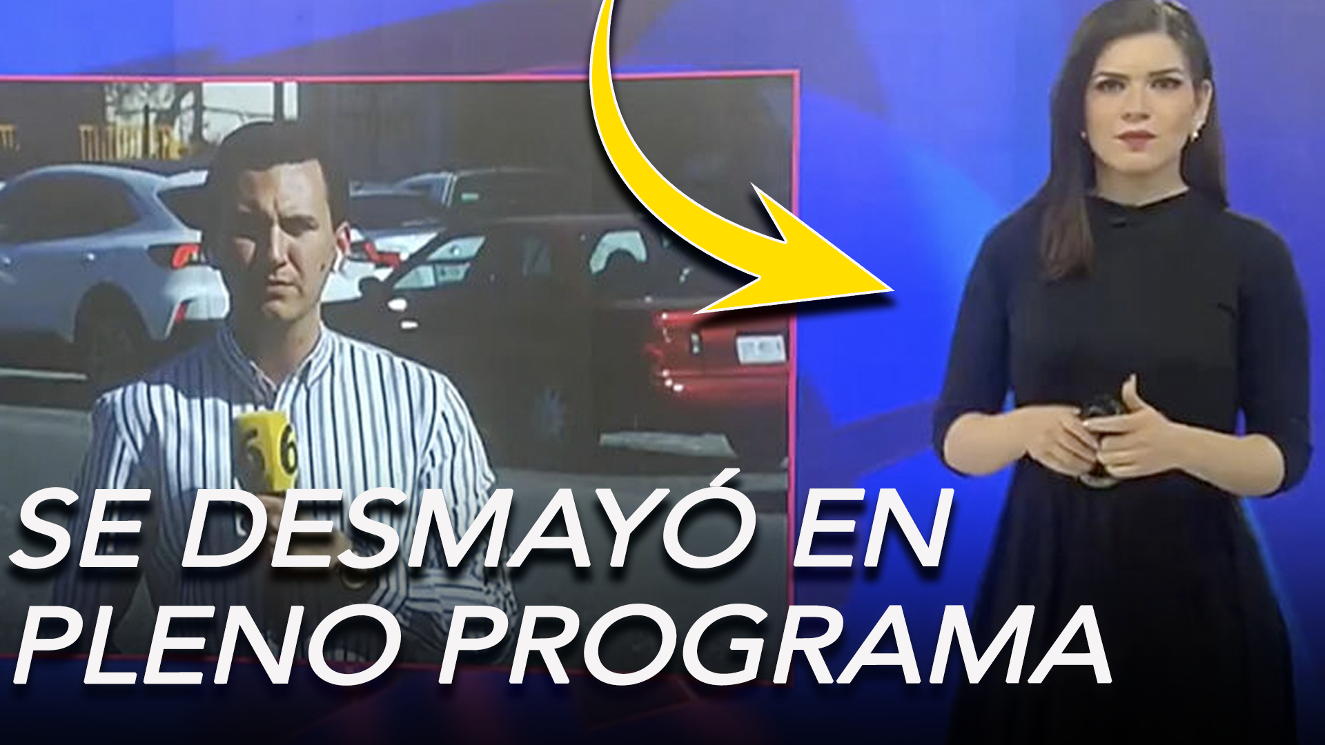 Conductora De Noticiero En México SE DESMAYÓ EN PLENO PROGRAMA