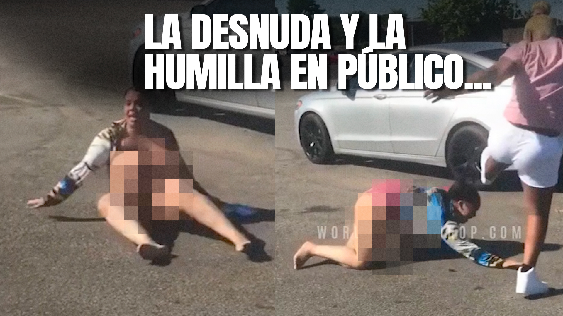 Lo Que Esta Mujer Le Hace A Otra Por Piropear A Su Esposo Es Aterrador