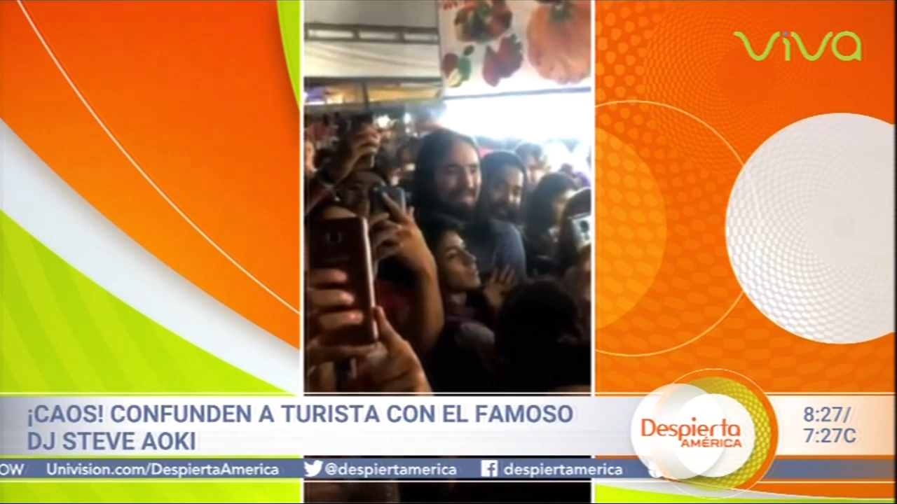 La Gente Creía Que Era El Dj Steve Aoki Y Se Empezaron A Tirar Selfies