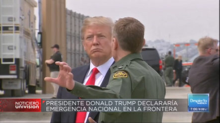 Presidente “Donald Trump” Declararía Emergencia Nacional En La Frontera