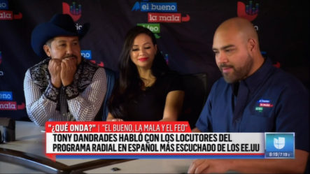 Tony Dandrades Entrevista A Los Locutores Del Programa Radial En Español Más Escuchados En Los EE.UU.