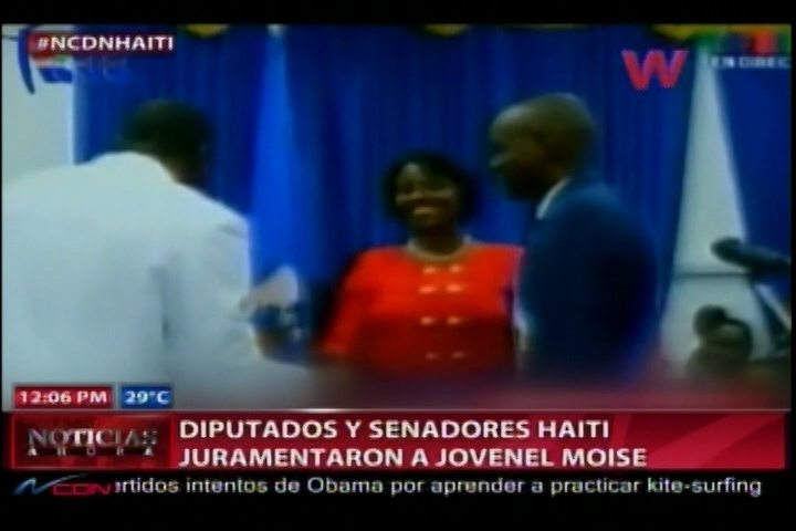 Queda Juramentado El Nuevo Presidente De Haití