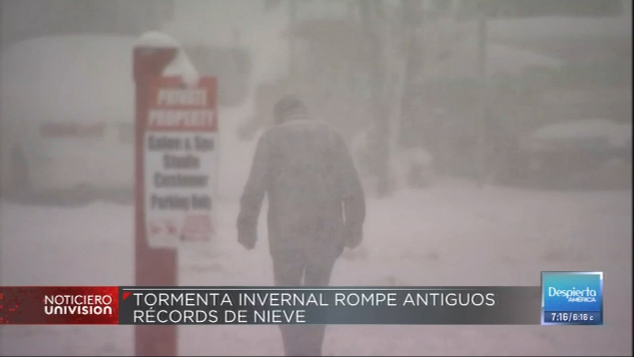 Tormenta Invernal Rompe Antiguos Récords De Nieve