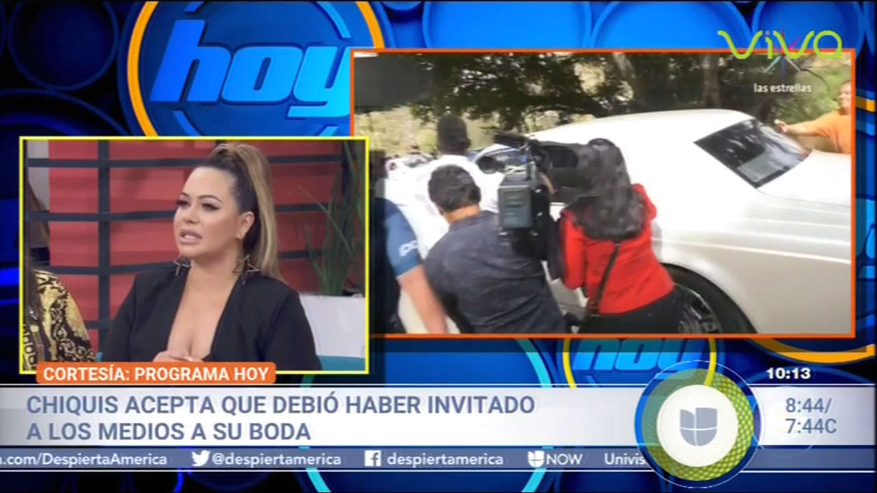 Chiquis Acepta Que Debió Haber Invitado A Los Medios A Su Boda