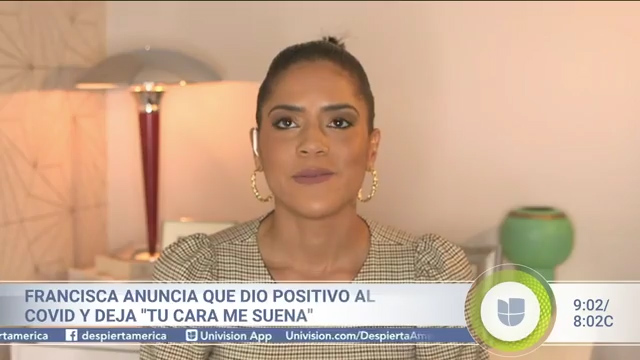 Francisca Lachapel Da Positivo A COVID-19