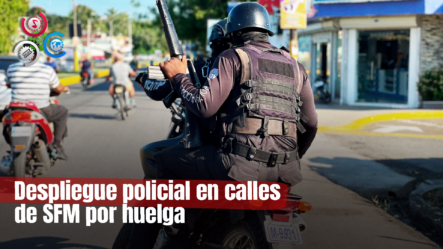 La Policía Garantiza Libre Tránsito Durante Huelga En SFM; “todo Se Mantiene En Calma”