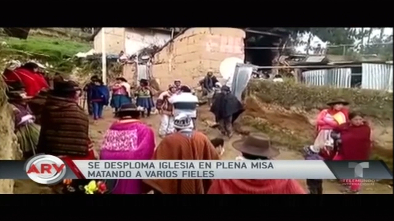 Se Desploma Iglesia En Plena Misa Matando A Varios Fieles