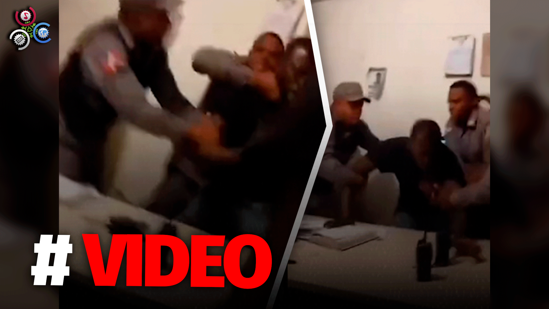 Tremendo Pleito Entre Policías Y Ciudadanos En Destacamento