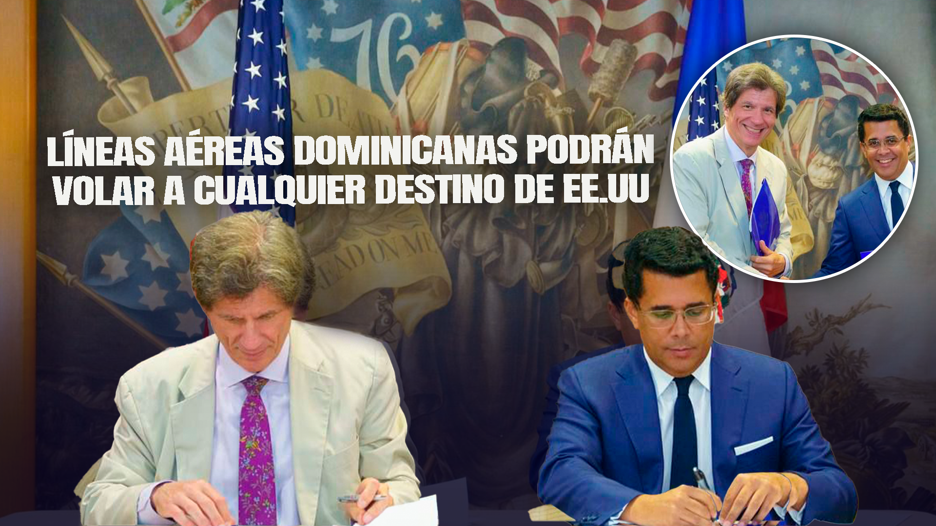 RD Y Estados Unidos Cierran Acuerdo De Cielos Abiertos