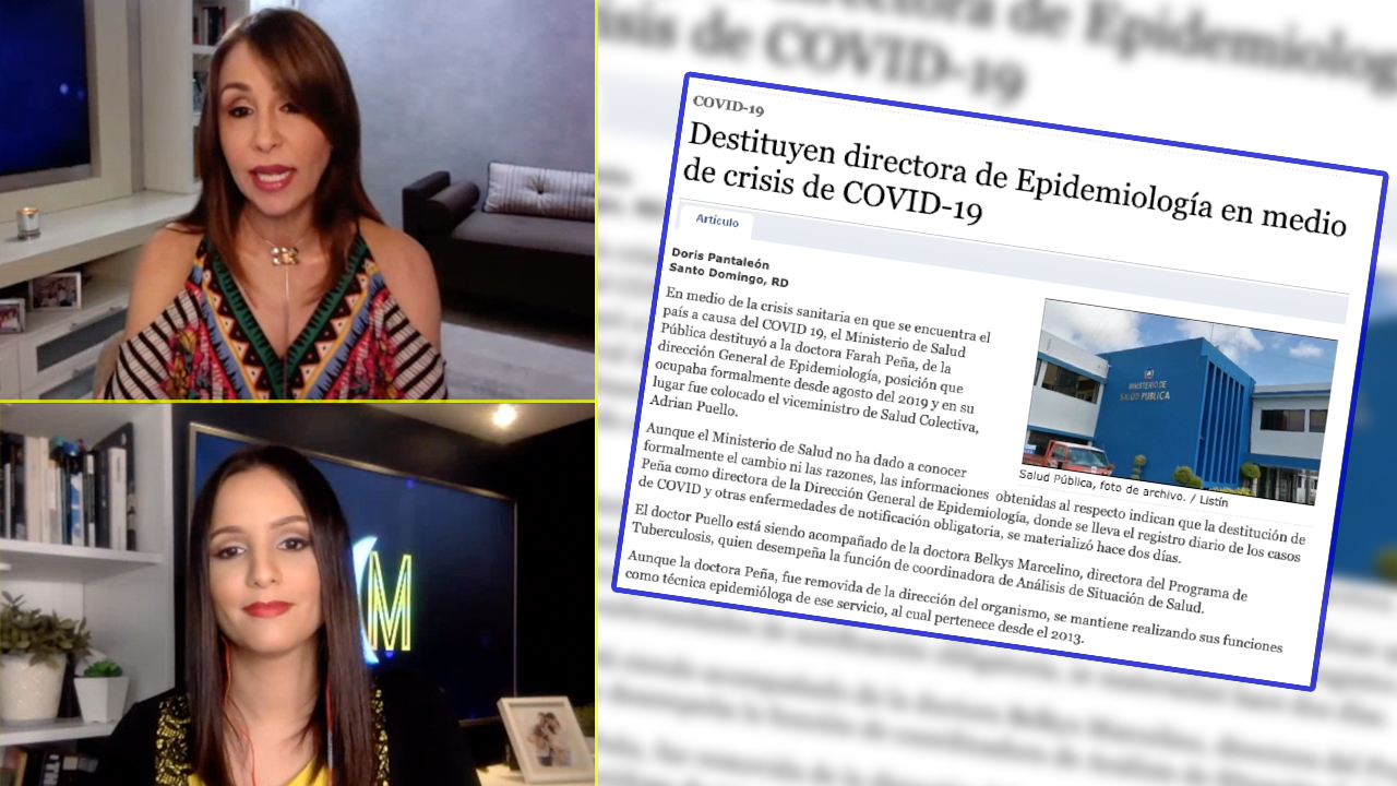 Destitución De Directora De Epidemiología En Medio De Pandemia