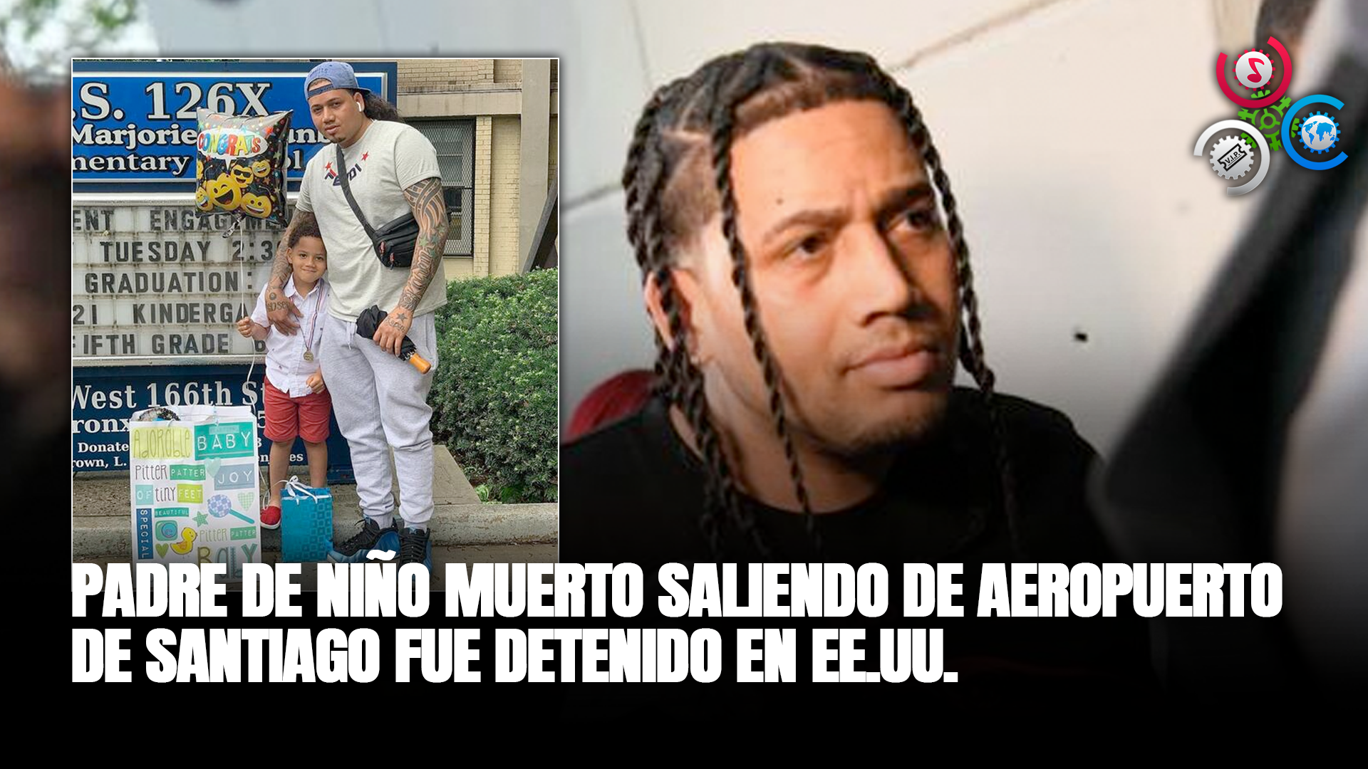Padre De Niño Muerto Saliendo De Aeropuerto De Santiago Fue Detenido En EE.UU. Por Federales