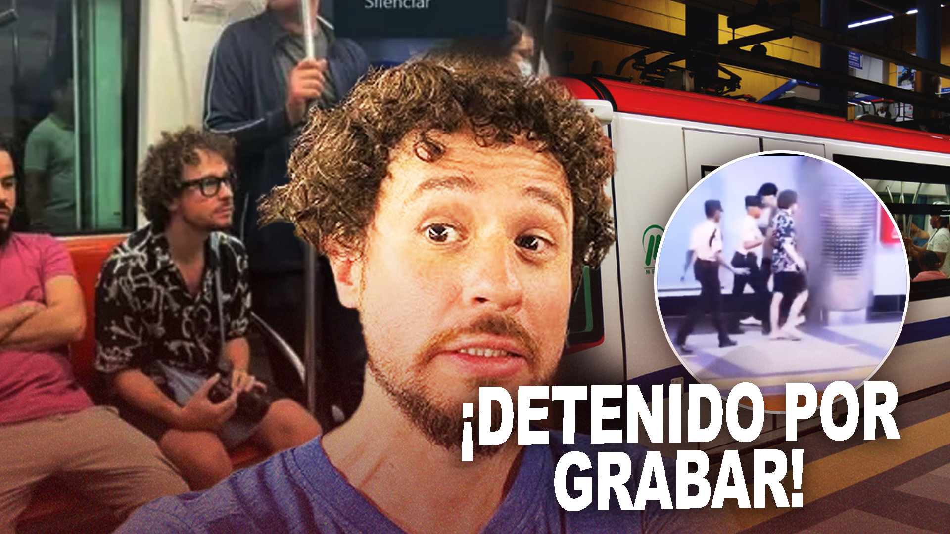 Detienen Al Influencer ‘Luisito Comunica’ En El Metro De Santo Domingo, Por Grabar Dentro De Las Instalaciones