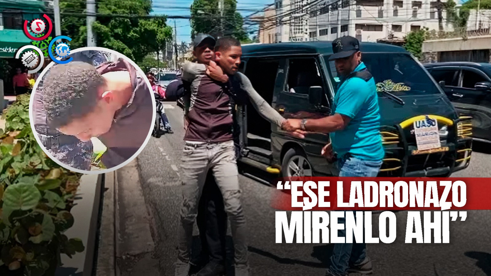 Autoridades Detienen Individuo Que Trató De Atracar A Una Joven Delante Puertas De UTESA En SD