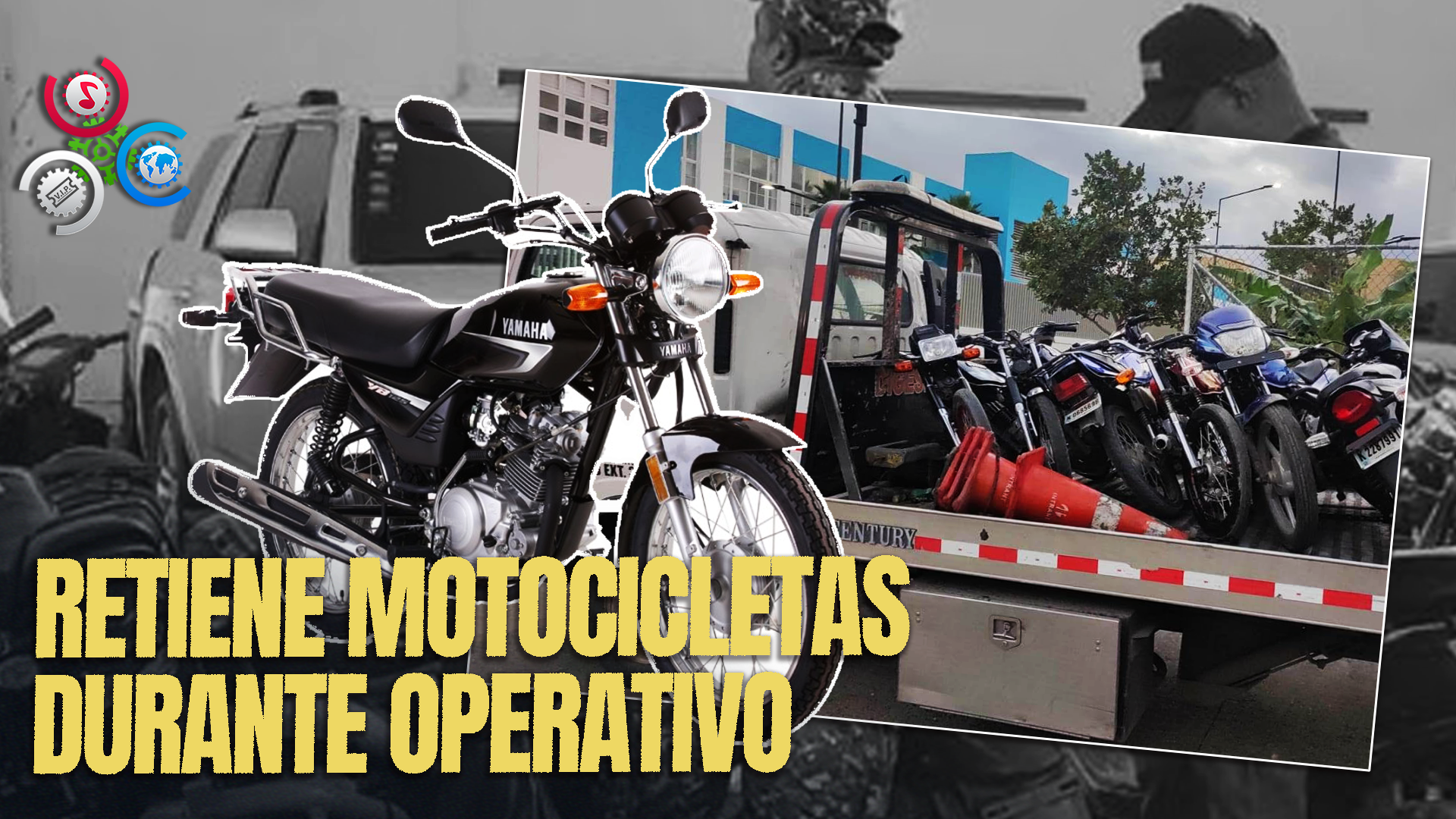 Policía Nacional Retiene 32 Motocicletas En Operativo En Bonao