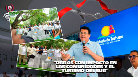 Ministro David Collado Inicia Obras Turísticas En Barahona Y Bahoruco Con Inversión De Más De RD$112 Millones