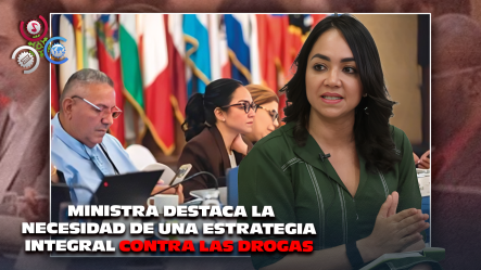 Ministra Faride Raful Aboga Por Alianza Público-privada Para Enfrentar El Narcotráfico