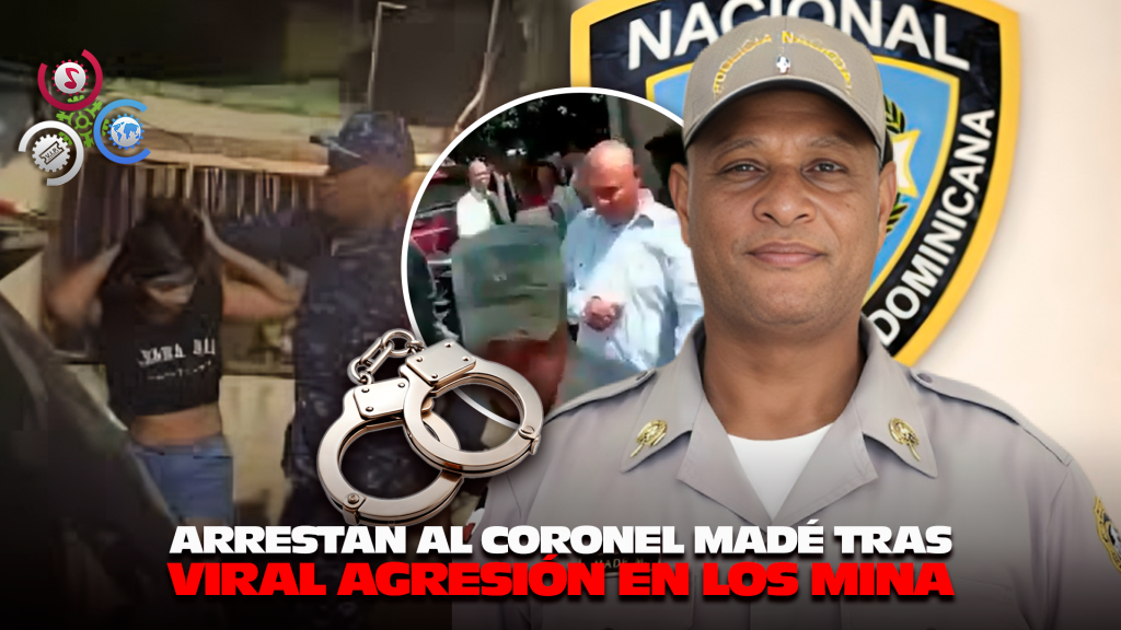 Difunden Primera Imagen Del Coronel Madé Tras Su Arresto En Santo Domingo