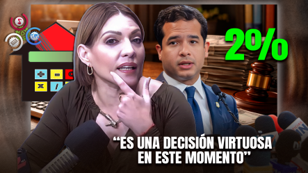 Julieta Tejada Valora Propuesta De Omar Fernández Para Eliminar 2% A Préstamos Hipotecarios