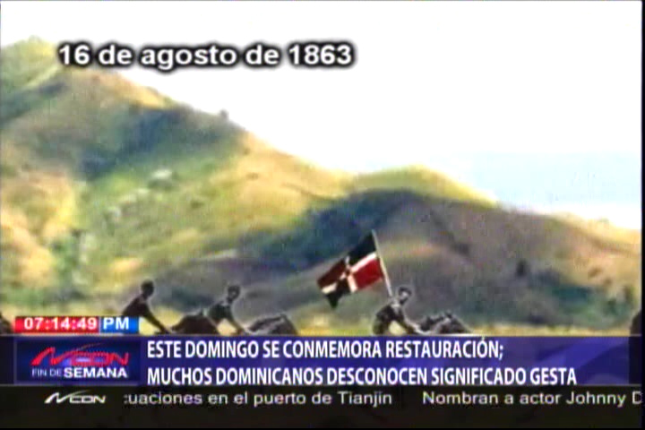 Este Domingo Se Conmemora Restauración; Muchos Dominicanos Desconocen Significado Gesta#Video