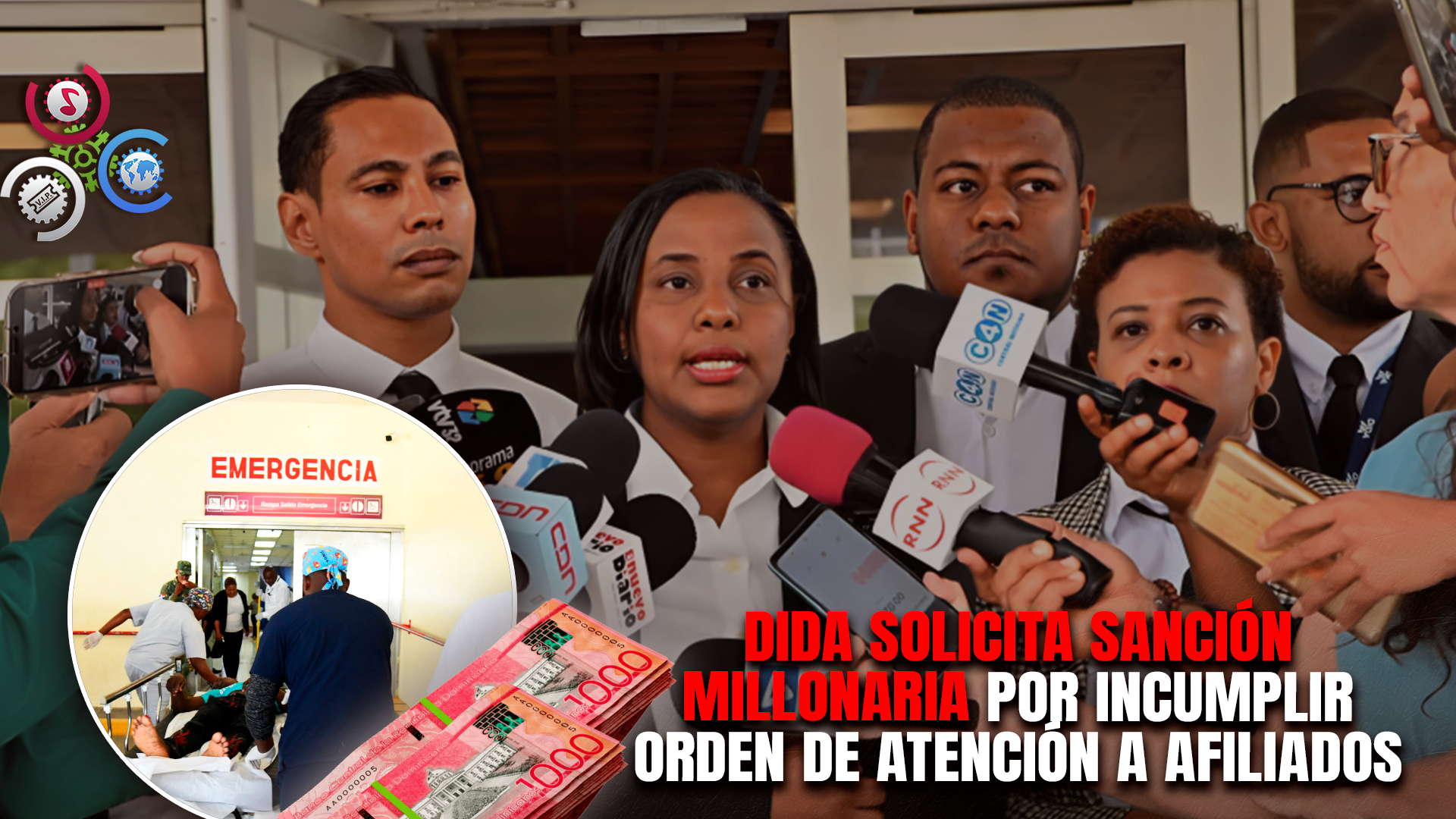 DIDA Pide Al TSA Imponer Multa De RD$5 Millones Diarios Si Se Suspenden Servicios De Salud