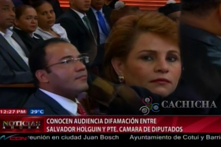 Conocen Audiencia Por Difamación Entre Salvador Holguín Y Lucia Medina