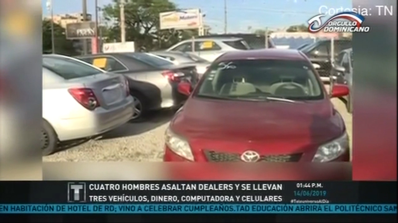 Cuatro Hombres Asaltan Dealer Y Se Llevan Tres Vehículos, Dinero, Computadora Y Celulares