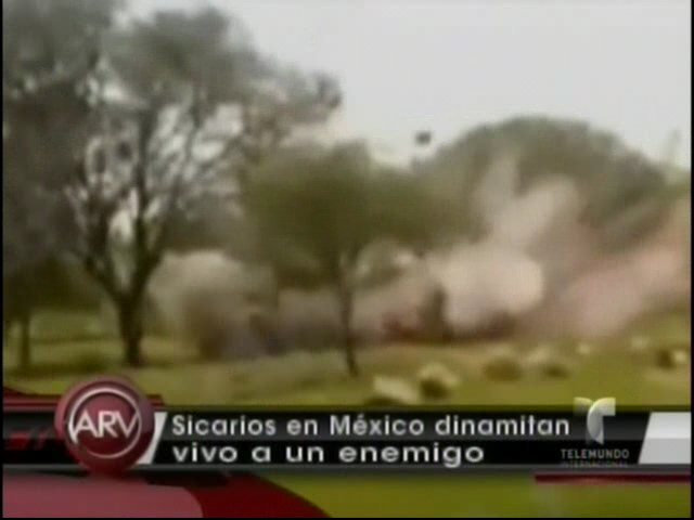 Cartel Mexicano Dinamita Vivo A Un Enemigo #Video