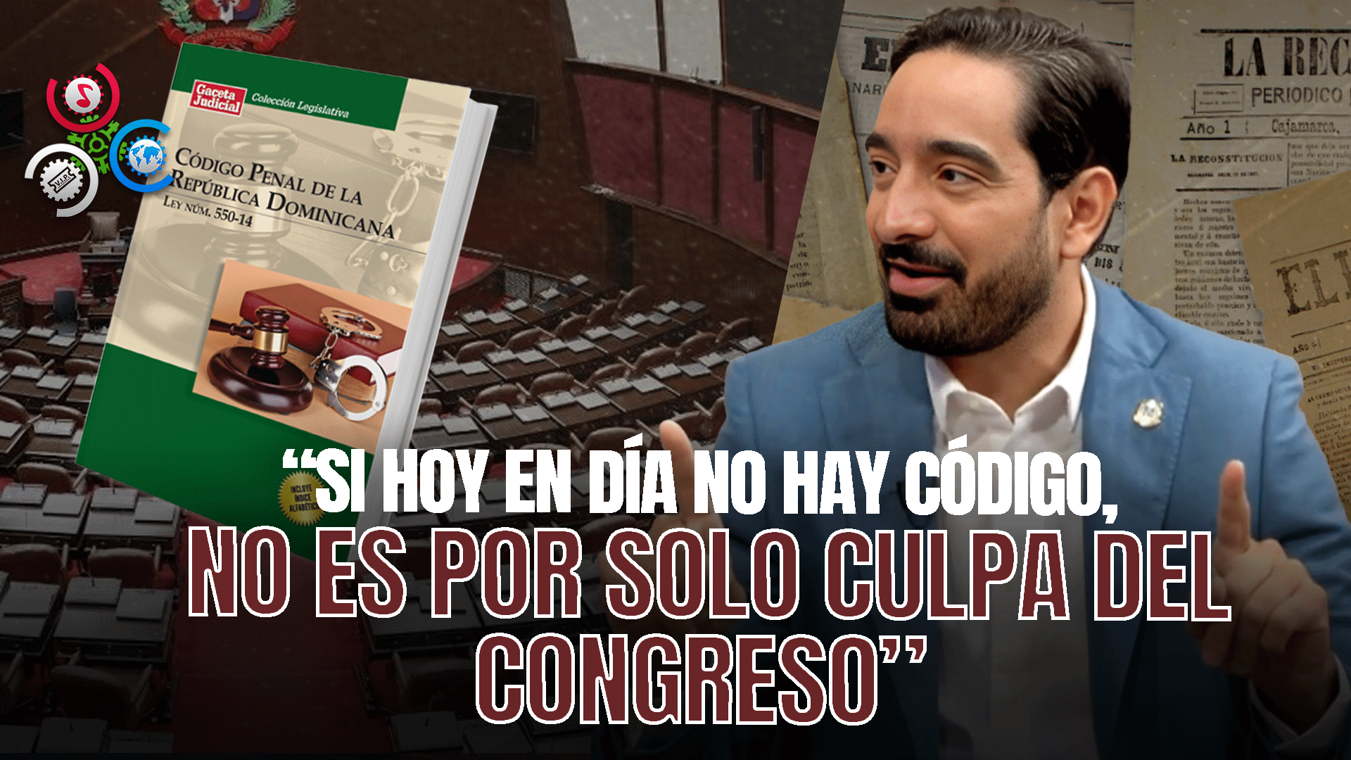 José Horacio Rodríguez Revela Motivos Detrás Del Retraso En La Aprobación Del Código Penal