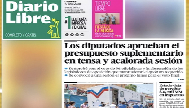 Las Principales Portadas De Los Periódicos En El Día De Hoy 19 De Junio Del Año 2020
