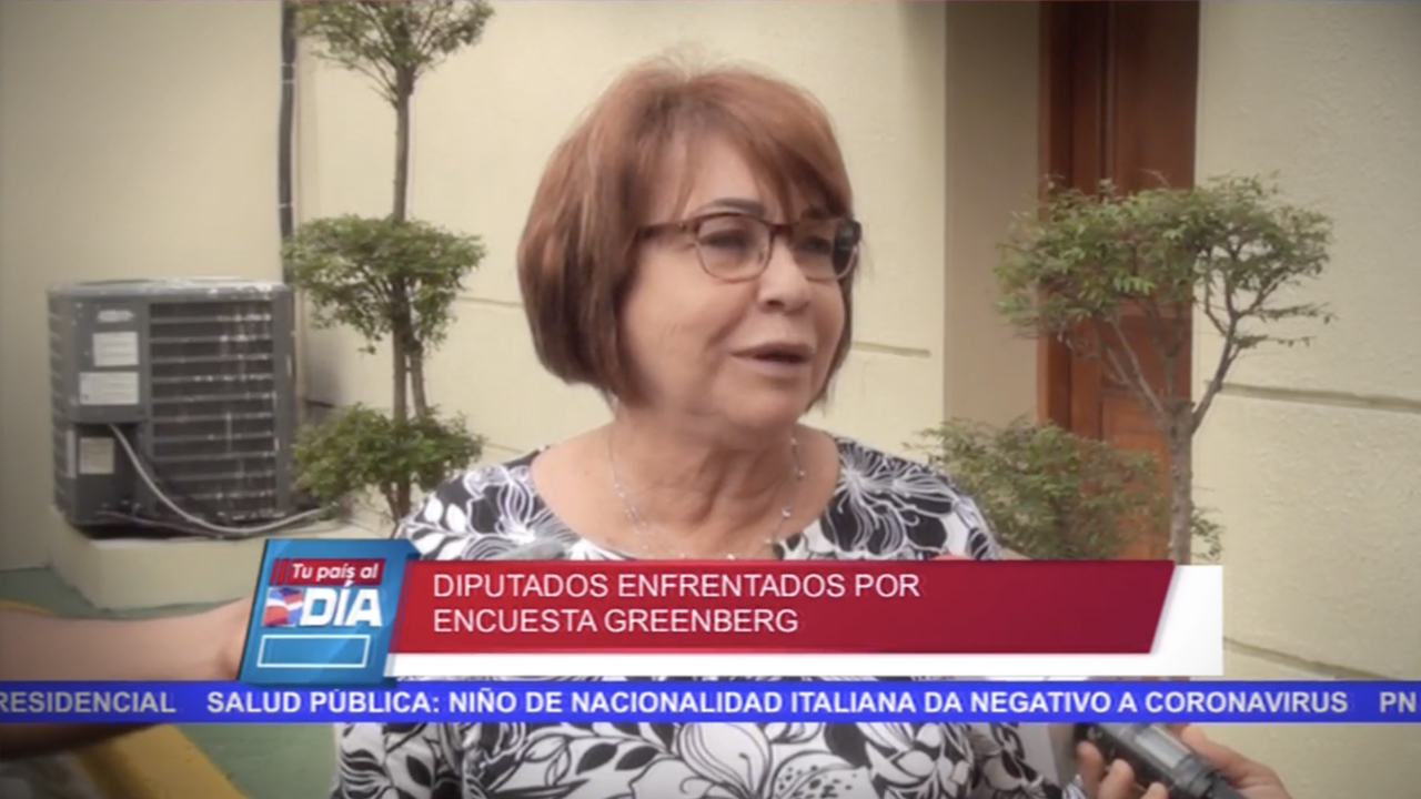 Diputados Enfrentados Por Encuesta Greenberg