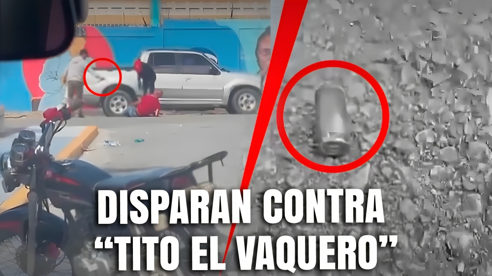 Captan Momento En Que Desconocidos Disparan Contra “Tito El Vaquero” En Nagua