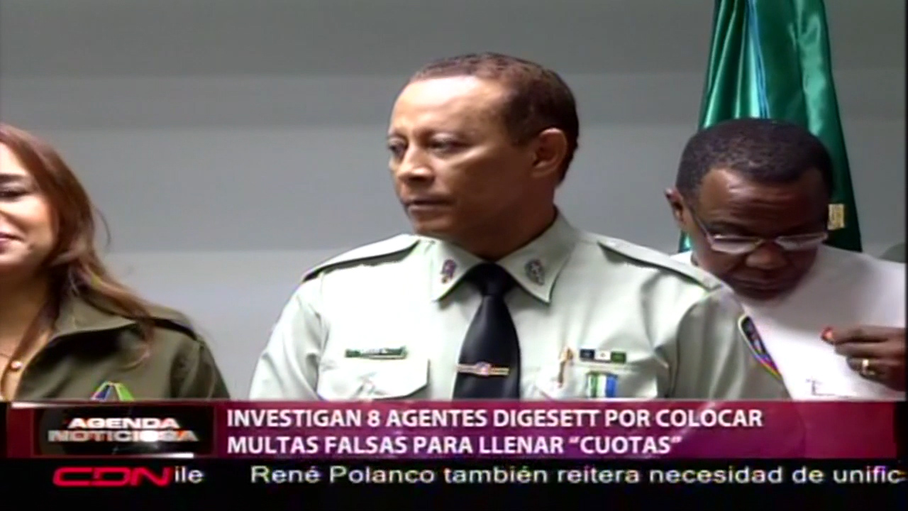 Son Investigados 8 Agentes De DIGESETT Por Colocar Multas Falsas Para Llenar Cuotas