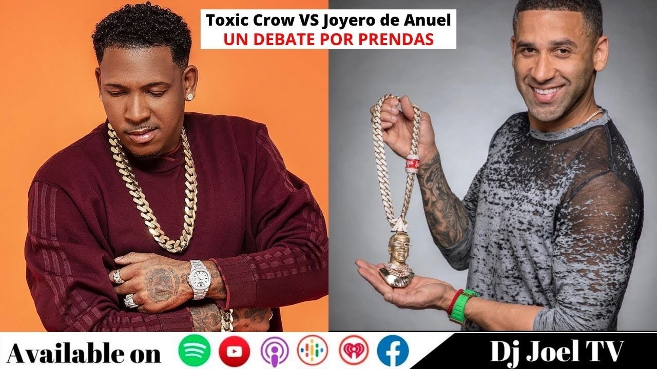 ¡SE ARMÓ! Toxic Crow VS Joyero De Anuel: UN DEBATE POR PRENDAS