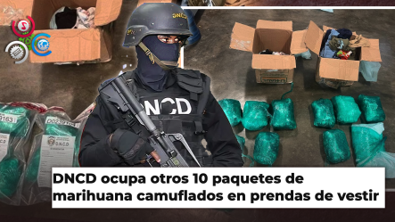 DNCD Incauta 10 Paquetes De Marihuana En El AILA Enviados Desde EE.UU. Ocultos En Ropa
