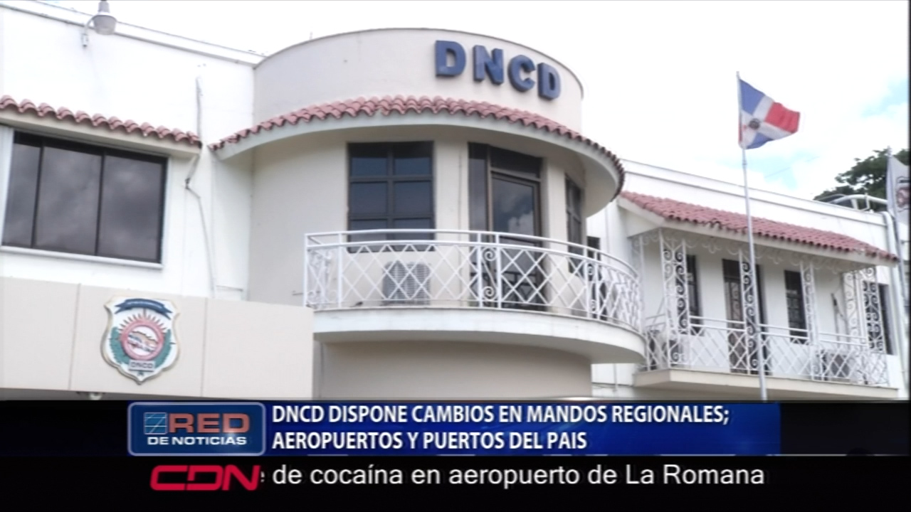 Director De La DNCD Dispone Cambios En Mandos Regionales, Aeropuertos Y Puertos Del País