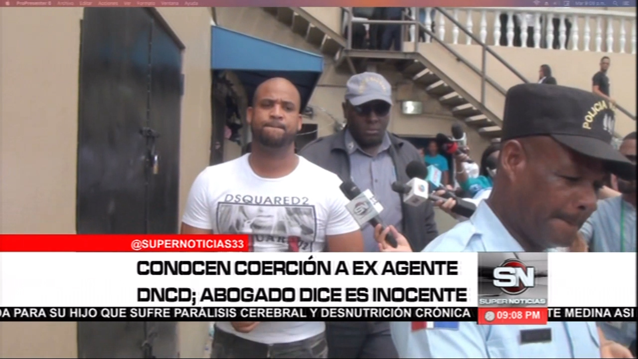 Conocerán Medida De Coerción Contra El Ex Agente De La DNCD Acusado De Lanzar A Su Pareja Por Las Escaleras