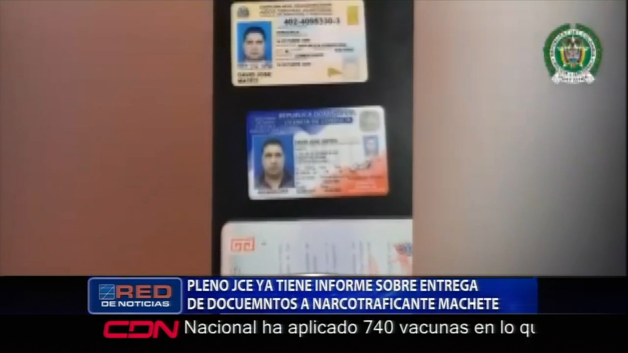 El Pleno De La JCE Dice Ya Tiene El Informe Sobre La Entrega De Documentos Al Narco Machete