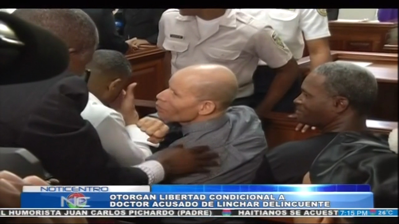 Otorgan Libertad Condicional Al Doctor Acusado De Linchar Al Nombrado “lagrimitas”
