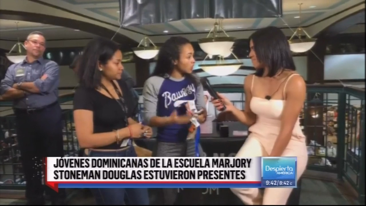 Francisca Lachapel Conversó Con Dos Jóvenes Dominicanas Estudiantes De La Escuela Donde Ocurrió La Masacre En La Florida